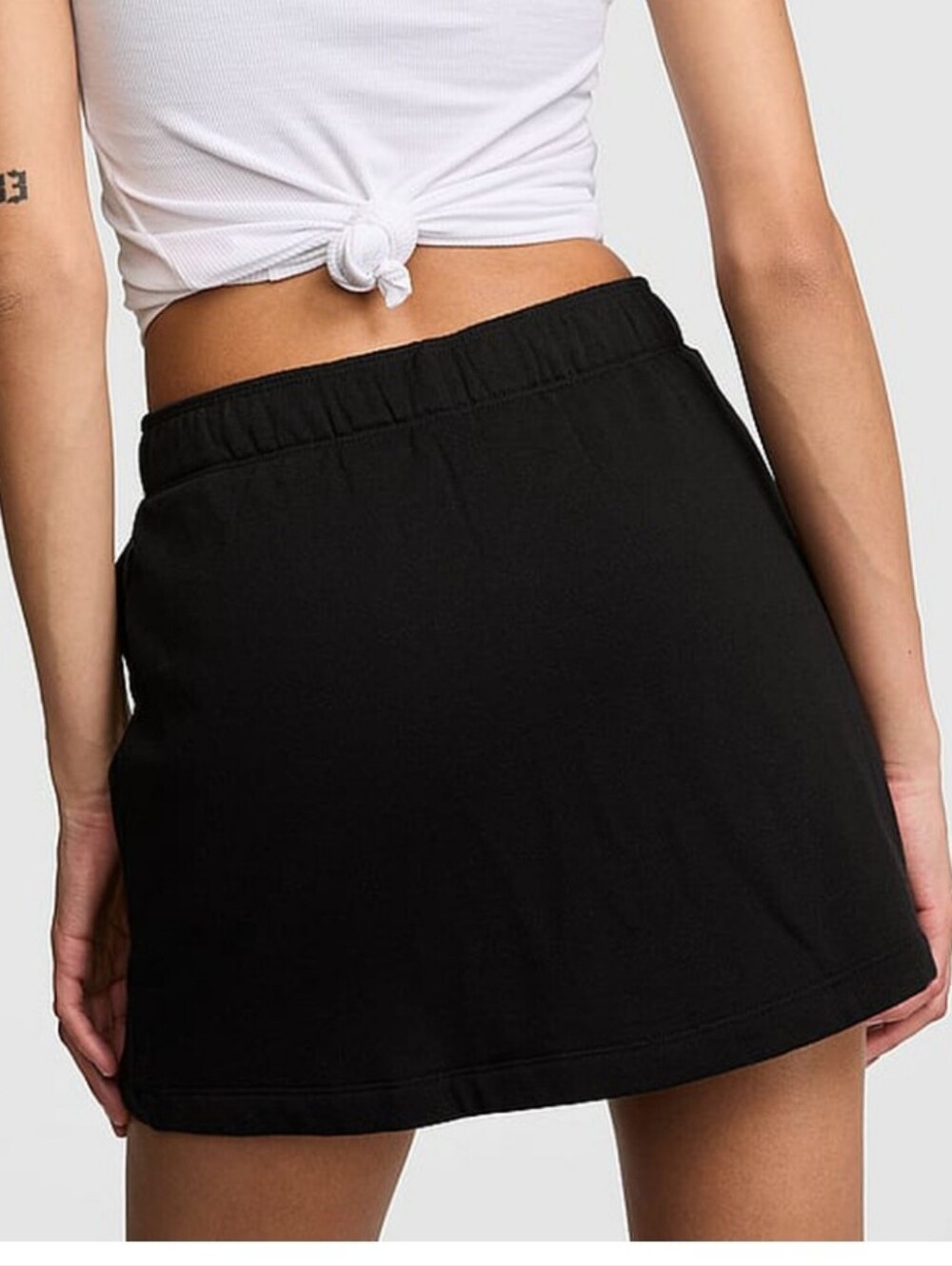Victoria's Secret Pink Campus Fleece Skort Sz Small - Picture 2 of 6